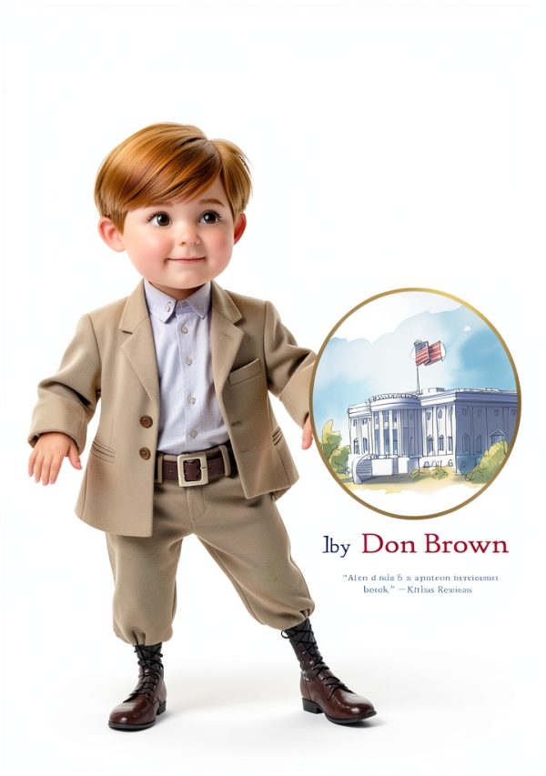 Children's US Presidents & First Ladies Illustrated Book-0