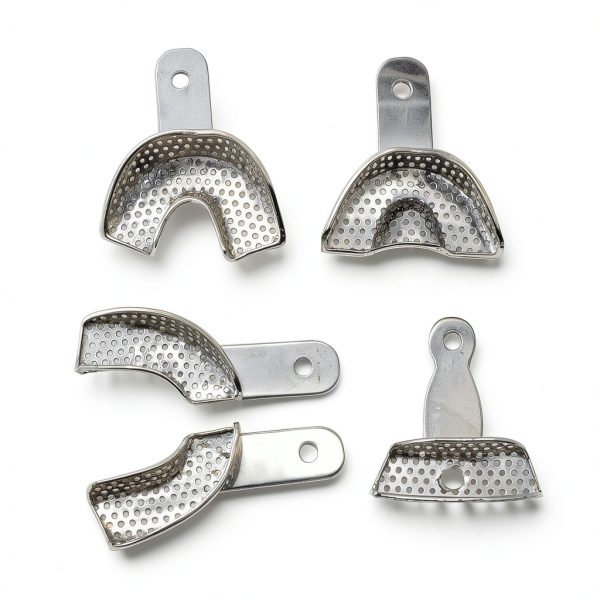 Partial Dental Impression Trays ARTMAN Steel Autoclavable Set 5-4