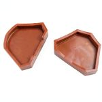 Dental Lab Silicone Plaster Model Former Molds Airgoesin L Brown Tray-0