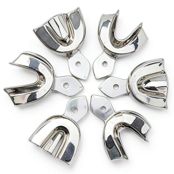 Dental Impression Tray Set SURGICAL ONLINE Pedo Steel Autoclavable-0