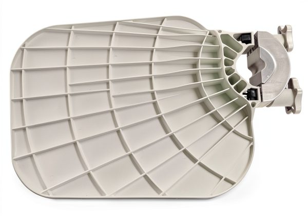 TPC Dental US100 Pole Post Mount Utility Shelf Tray White 13x10-1