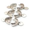 German Stainless Steel Autoclave Safe Denture Impression Trays WSI 6pc-0
