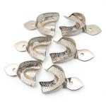 German Stainless Steel Autoclave Safe Denture Impression Trays WSI 6pc-0