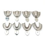 Dental Impression Tray Set, 8 Pcs, Stainless Steel Dental Instruments by G.S Online Store-0