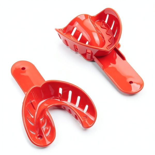 Dental Impression Trays Vocadok 12pcs Perforated Autoclavable Set-5