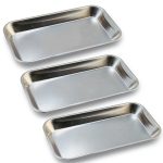 Stainless Steel Medical Trays by YGbridge 3-Pack Dental & Surgical-0