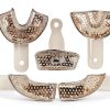 Partial Dental Impression Trays ARTMAN Steel Autoclavable Set 5-0